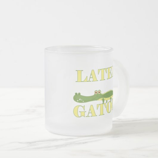 Recentere Gator Matglas Koffiemok (Voorkant rechts)