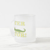 Recentere Gator Matglas Koffiemok (Voorkant links)