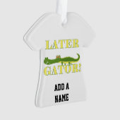 Recentere Gator Ornament (voorkant)