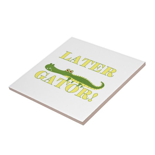 Recentere Gator Tegeltje (Zijkant)