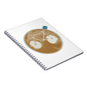 Recentste kunst met wieltjes notitieboek (Rechterzijde)