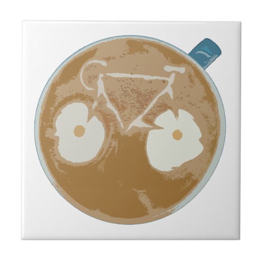 Recentste kunst met wieltjes tegeltje (Voorkant)