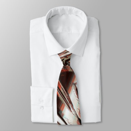 Recentste recycling van digitaal afbeelding, rood  stropdas (Gebonden)