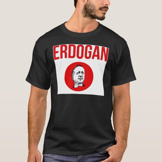 Recep Tayyip Erdogan - Türkiye - Turkije T-shirt (Voorkant)