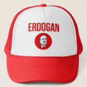 Recep Tayyip Erdogan - Türkiye - Turkije Trucker Pet (Voorkant)