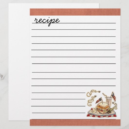 recept (Voorkant / Achterkant)