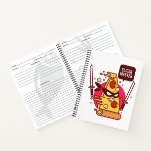 Recept 8,5" x 11" spiraal Notitieboek