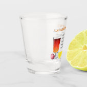 Recept Alabama Slammer Shot Drank Glas (Links)