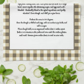 Recept Bewaar Kerstkoekjes Rood Plaid Groen Theedoek (Gevouwen)