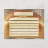 recept briefkaart (Voorkant)