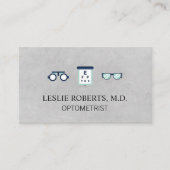 Recept Bril Oogkaart | Optometrist Visitekaartje (Voorkant)