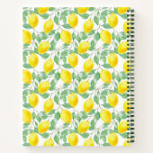 Recept citroenen kookboek notitieboek (Achterkant)