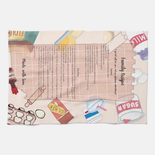 Recept Ingrediënten Theedoek (Horizontaal)