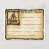 recept-kaart briefkaart (Achterkant)