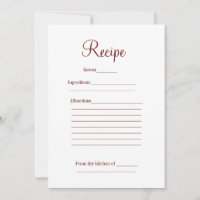 recept kaart bruidsfeest bruiloft voeg detail toe