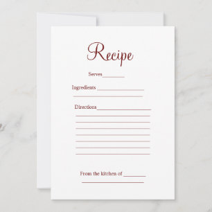 recept kaart bruidsfeest bruiloft voeg detail toe