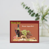 Recept Kaart Cadeau Set - Buon Appetito (Staand voorkant)