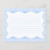 Recept Kaart Italiaans Citrus Lemon Vrijgezellenfe (Achterkant)