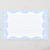 Recept Kaart Italiaans Citrus Lemon Vrijgezellenfe (Achterkant)