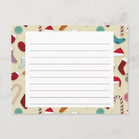 Recept Kaart van het vakantieseizoen (Voorkant)