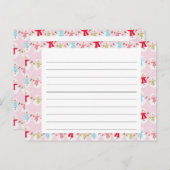 Recept Kaart van het vakantieseizoen (Voorkant / Achterkant)