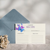 Recept Kaart Vlinders Vrijgezellenfeest spel