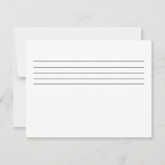 Recept Kaart voor Cookies (Achterkant)