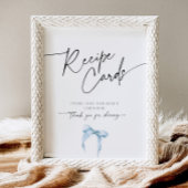 Recept Kaart Vrijgezellenfeest Something Blue Dust Reclamebord Met Voetstuk