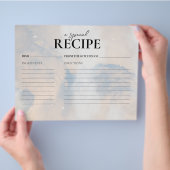 Recept Kaart Ze is op cloud 9 Vrijgezellenfeest Ga (Hand)