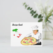 Recept Kaarten Cadeau Set Italiaans Pizzeria (Staand voorkant)