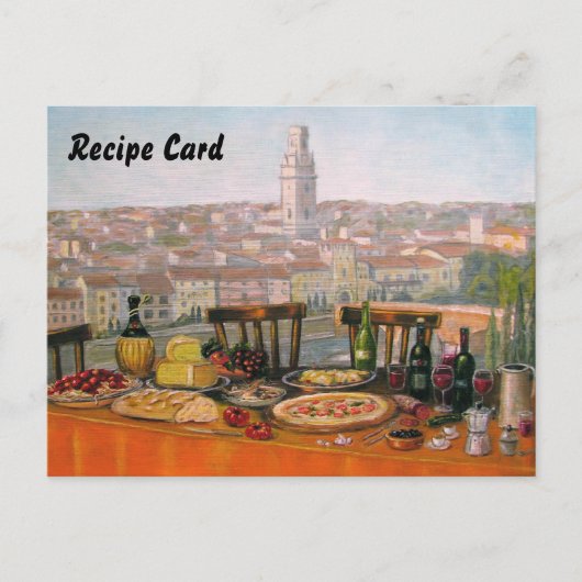 Recept Kaarten Italiaanse kunst (Voorkant)