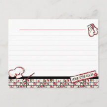 Recept Kaarten. Kus de kok