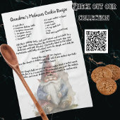 Recept keepsake Christmas Gnome Rood Pet Theedoek