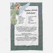 Recept Keepsake Merry Christmas Angel Cookies Theedoek (Verticaal)