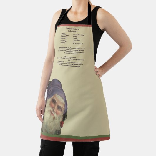 Recept Keepsake Sinterklaas Kerstmis Schort (Insitu)