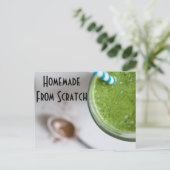 Recept Keuken Chef Voedsel Diner Destiny's Destiny Briefkaart (Staand voorkant)