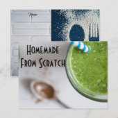 Recept Keuken Chef Voedsel Diner Destiny's Destiny Briefkaart (Voorkant / Achterkant)