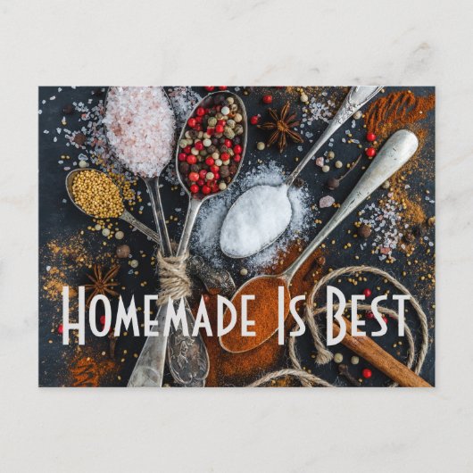 Recept Keuken Chef Voedsel Diner Destiny's Destiny Briefkaart (Voorkant)