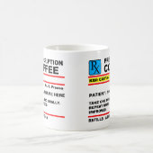 Recept Koffeïne Koffie Rx Grappige Mok (Center)