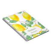 Recept kookboek citroenen notitieboek (Rechterzijde)