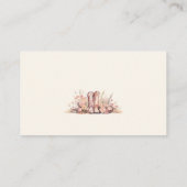 Recept Laatste Rodeo Laarzen Bloemen Cowgirl Brida Informatiekaartje (Achterkant)