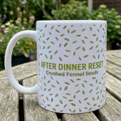 Recept na het diner Venkelzaad Kunst Koffiemok