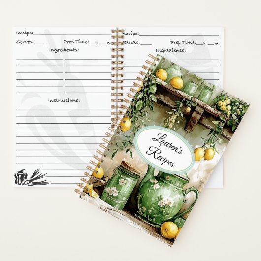 Recept Notitieboek (Binnen)