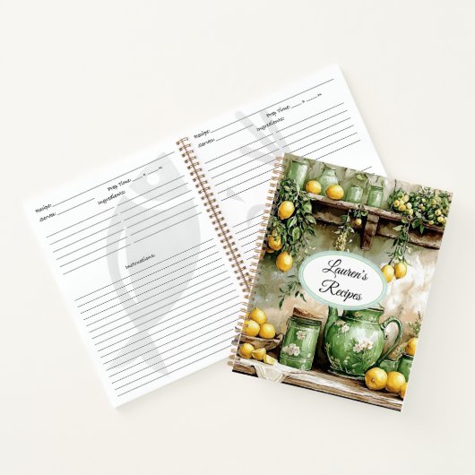 Recept Notitieboek (Binnen)