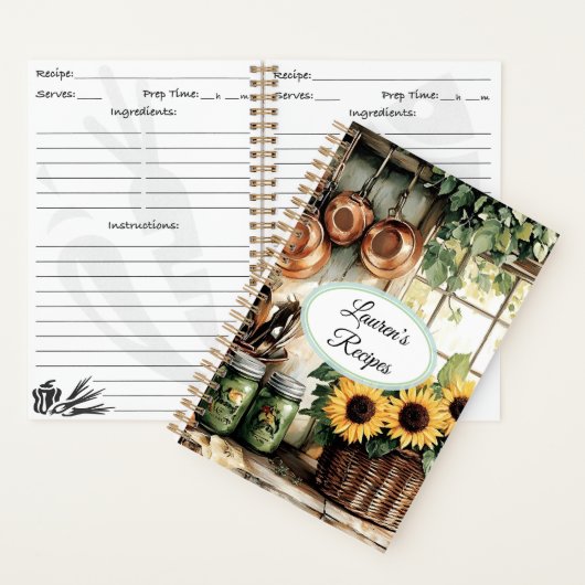Recept Notitieboek (Binnen)