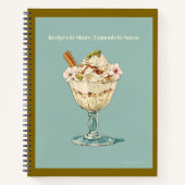Recept Notitieboek met ijs (Voorkant)