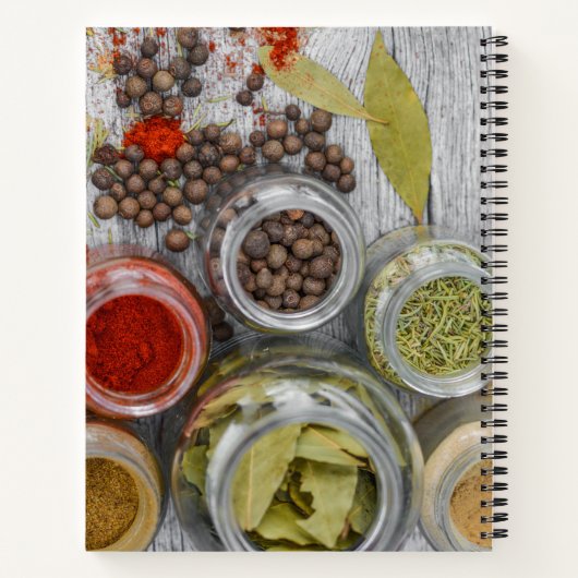 Recept Notitieboek met kruiden (Achterkant)