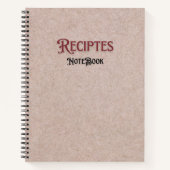 Recept Notitieboek voor GoodNotes (Voorkant)