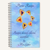 Recept Notitieboek voor Purim - of uw speciale tit (Voorkant)