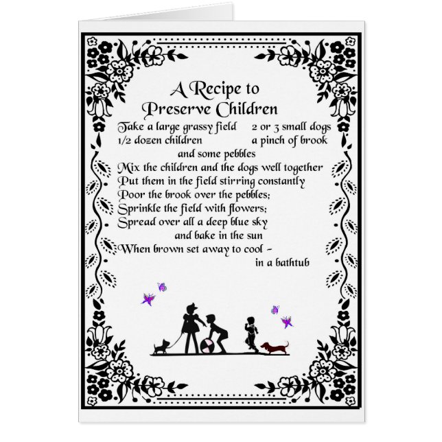 recept om kinderen te beschermen (Voorkant)